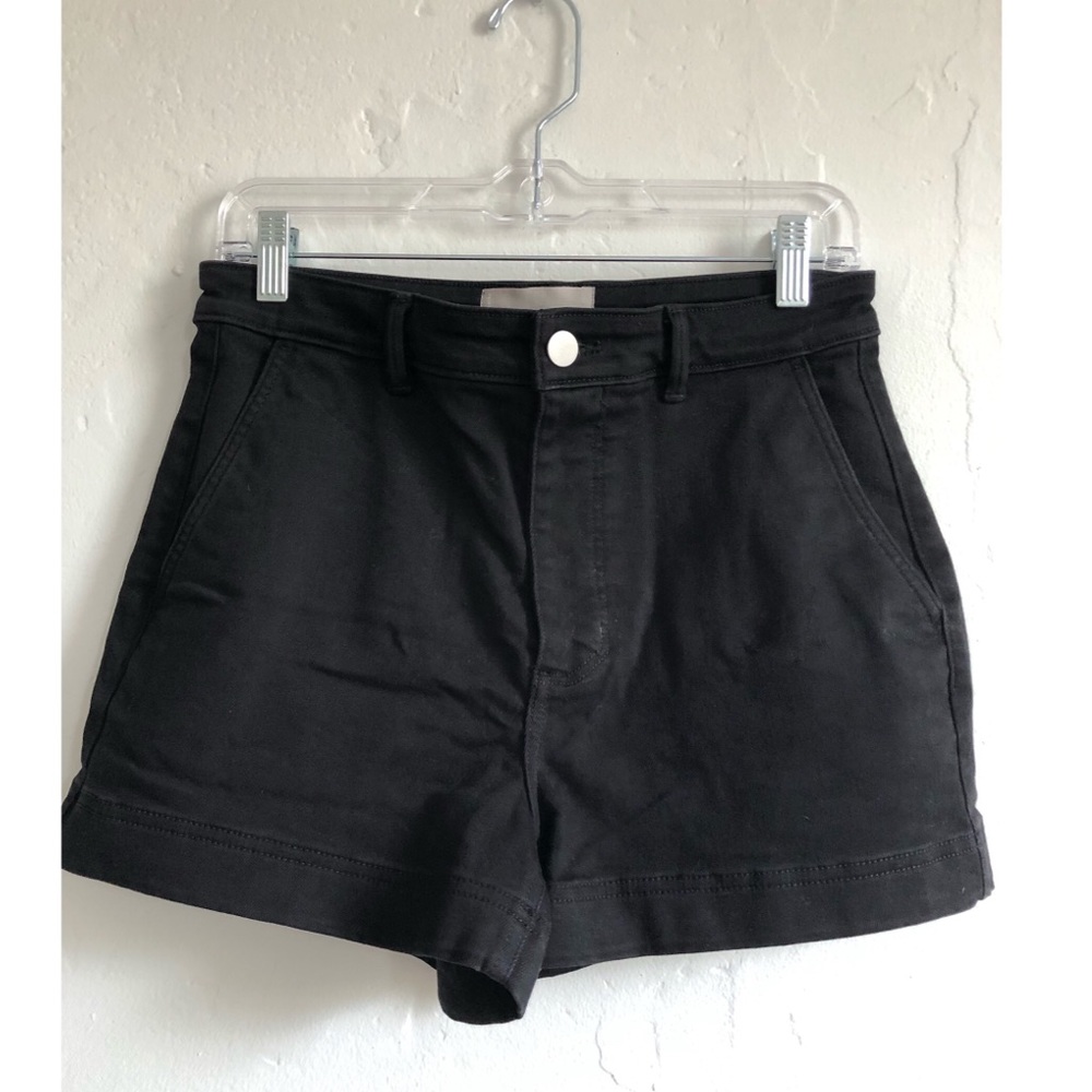 Everlane black cotton Twill shorts, Size: 6